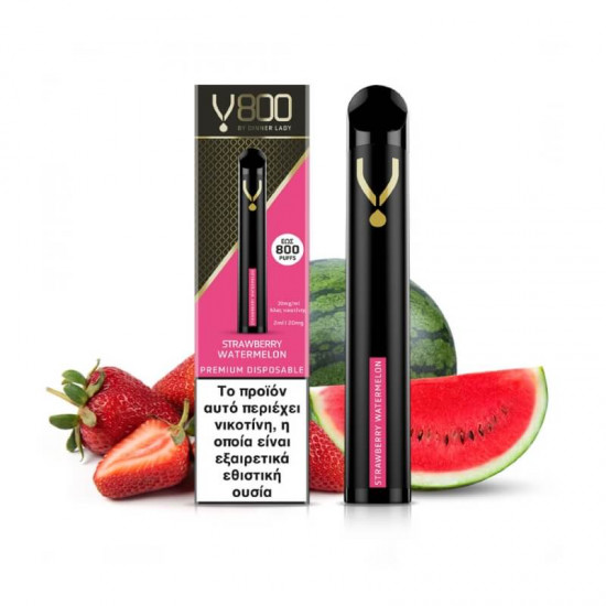 Dinner Lady V800 Strawberry Watermelon Disposable 20mg 2ml