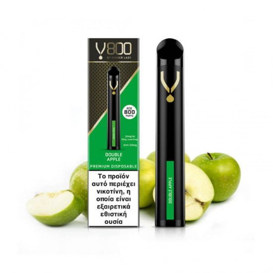 Dinner Lady V800 Double Apple Disposable 20mg 2ml