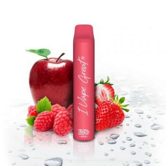IVG Bar Plus Strawberry Raspberry Pink Apple 20mg 2ml