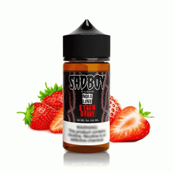 Sadboy Nola Line Strawberry Flavor Shot 120ml