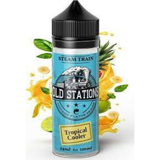 Steam Train Old Stations Tropical Cooler Flavor Shot 120ml
