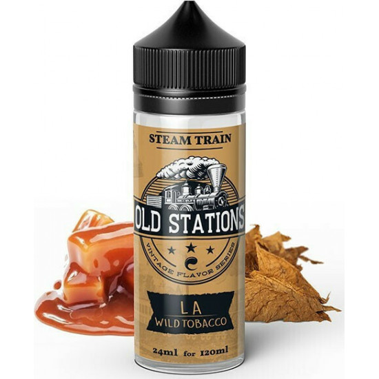 Steam Train Old Stations LA Wild Tobacco Flavor Shot 120ml
