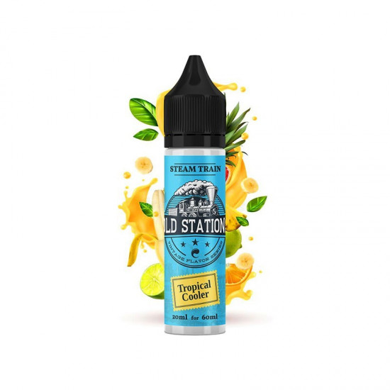 Steam Train Old Stations Tropical Cooler Flavor Shot 60ml