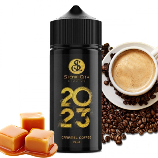 Steam City 2023 Caramel Coffee Flavor Shot 120ml