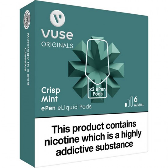 Vuse ePen 3 Caps - Crisp Mint 6mg/ml