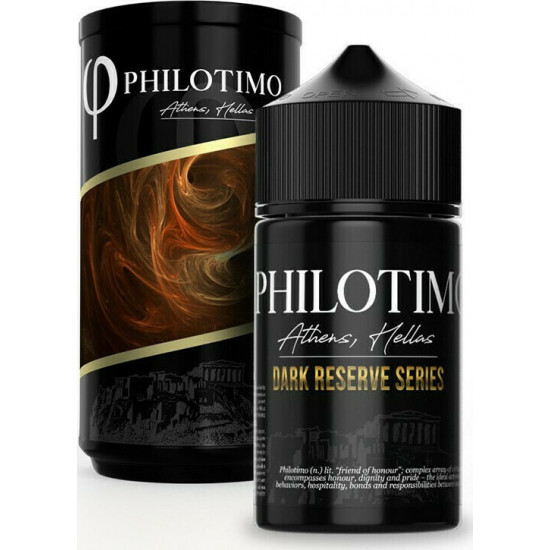 Philotimo Dark Reserve Series Καπνός Βανίλια Καραμέλα Flavor Shot 60ml