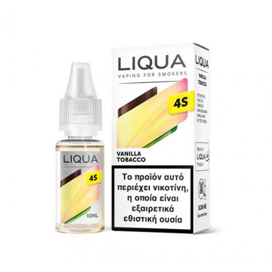 Liqua 4S Vanilla Tobacco Hybrid Salt 10ml 20mg