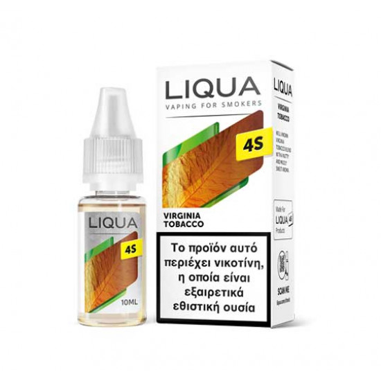 Liqua 4S Virginia Tobacco Hybrid Salt 10ml 20mg